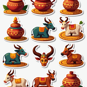 Festive India - Sticker Sheet v30